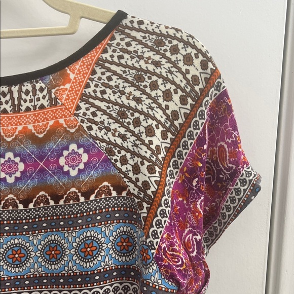 ✨ Boho Vibes NorthStyle Multicolor Patterned Blouse 🌸🎨 - Picture 6 of 8